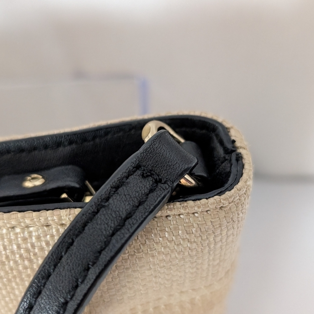 Kate Spade New York Veranda Place Straw Maree Crossbody EUC with COA - Picture 7 of 10